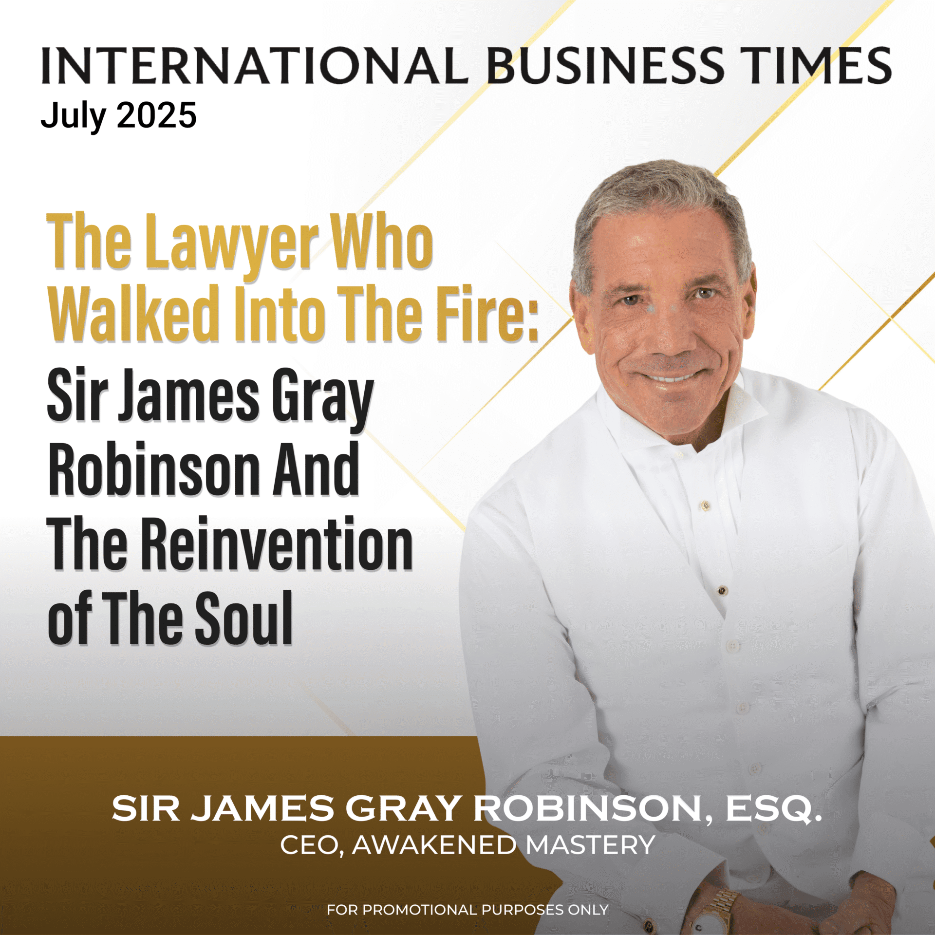 The Lawyer Who Walked Into The Fire: Sir James Gray Robinson And The Reinvention Of Soul
